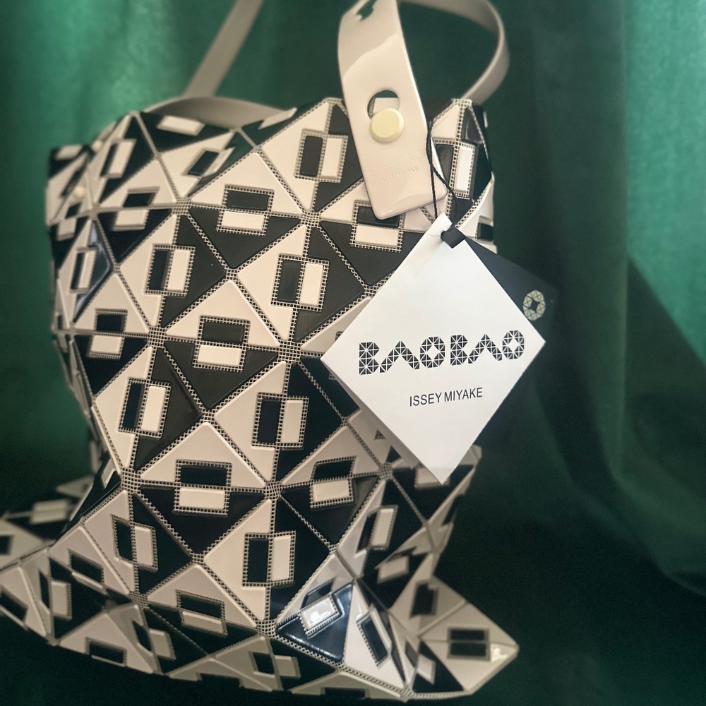 Issey Miyake Bao Bao White Tote Bag